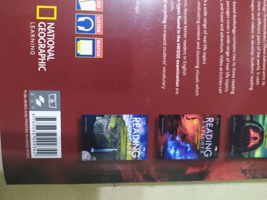 Reading Explorer Theme-based Anthology Intermediate, 興趣及遊戲, 書本 & 文具 ...