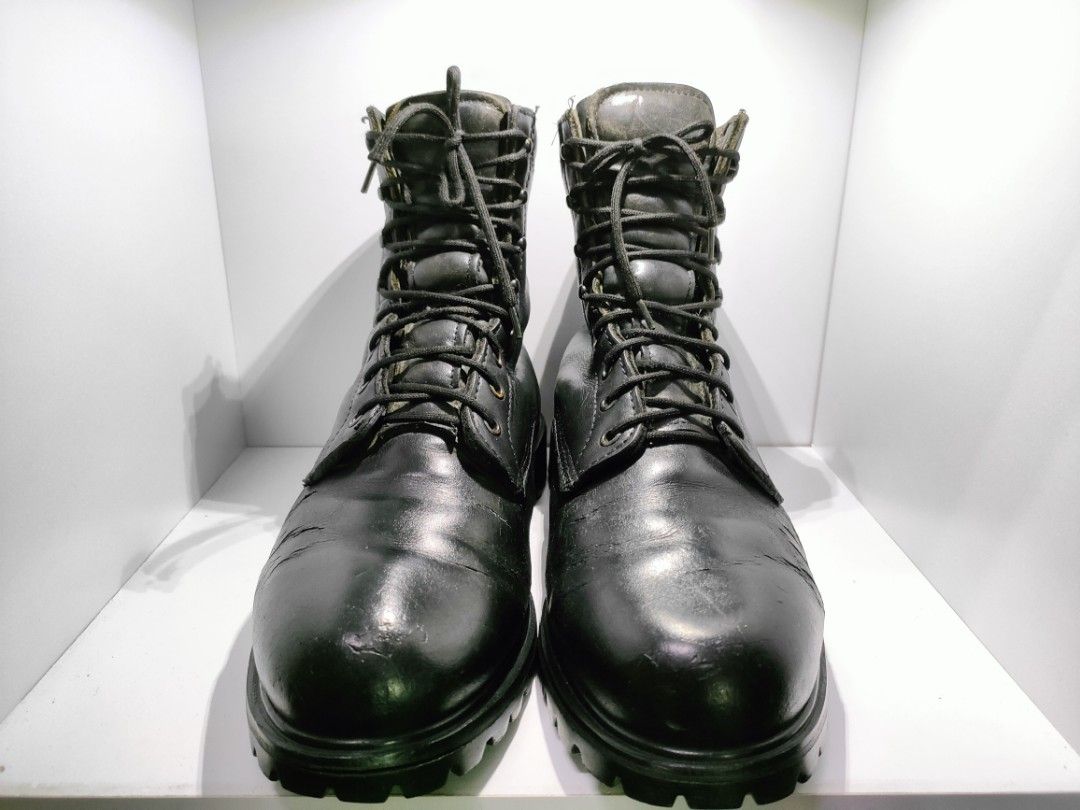 Red wing military boots hot sale
