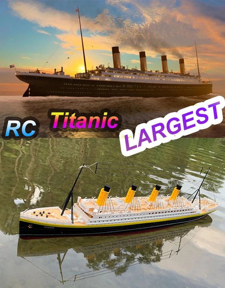 Remote control titanic 2025 ship