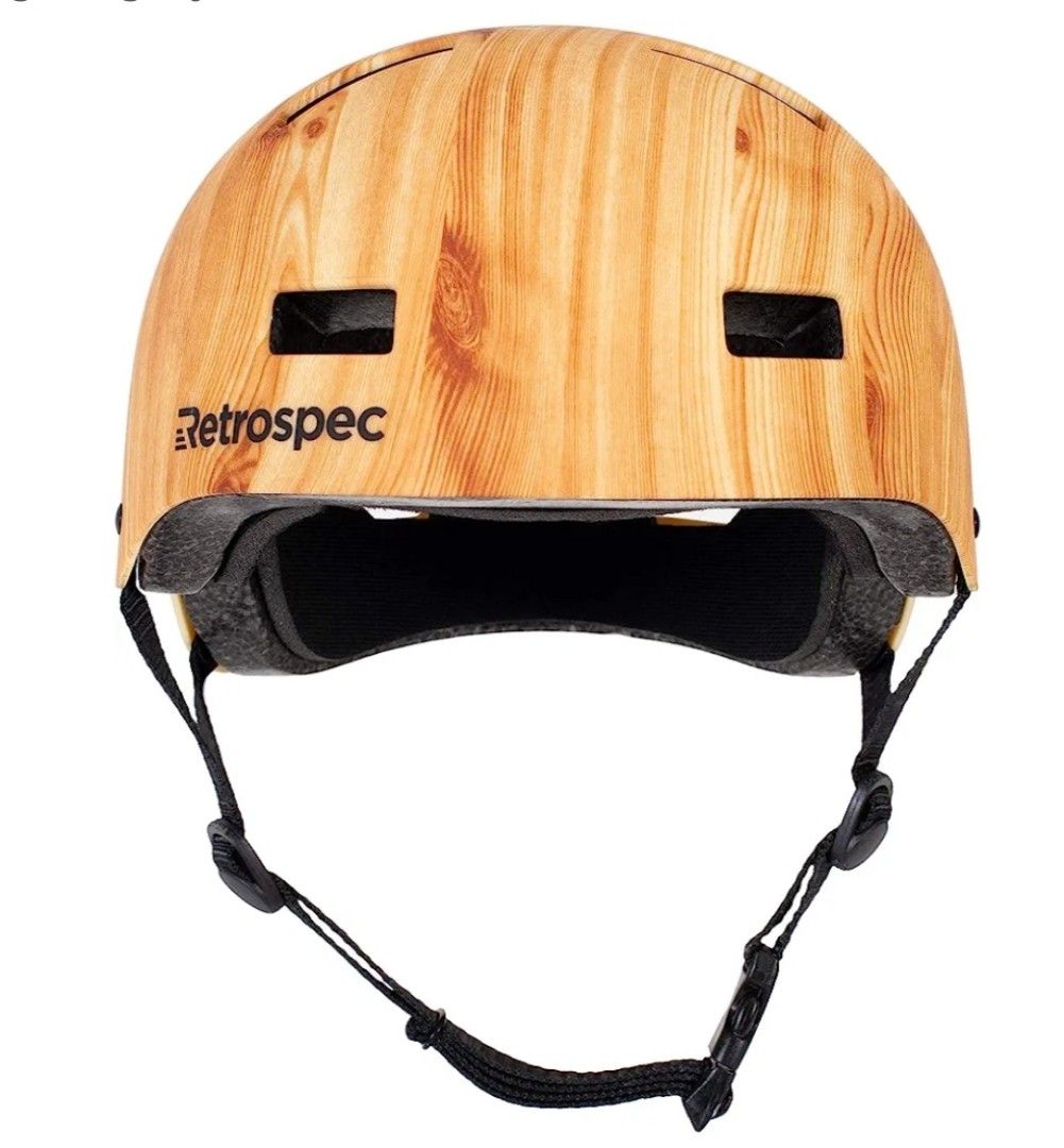 Retrospec woodgrain helmet Brand new Sports Equipment Other