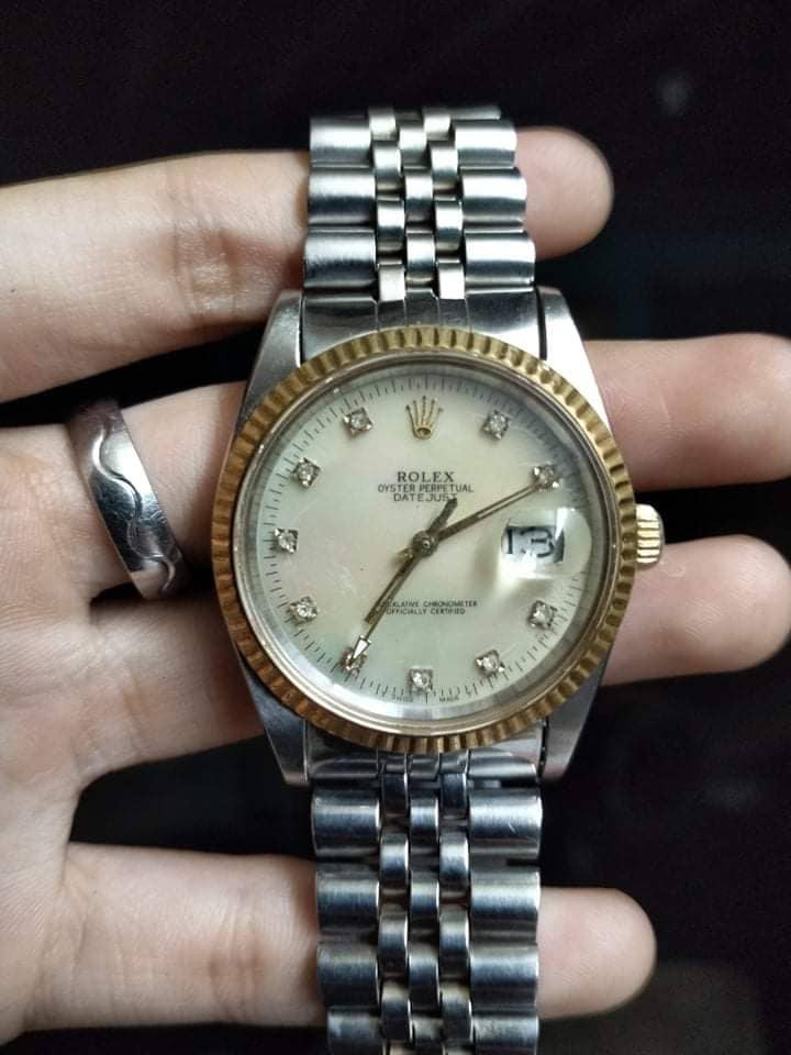 Rolex Oyster Perpetual Datejust 36 Silver Dial Stainless Steel and 18K  Yellow Gold Jubilee Bracelet Automatic Ladies Watch 116243SDJ