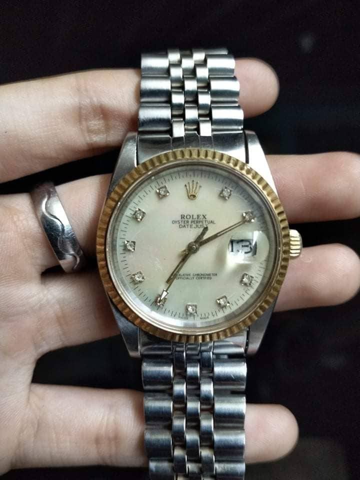 Rolex Oyster Perpetual Datejust 36 Silver Dial Stainless Steel and 18K  Yellow Gold Jubilee Bracelet Automatic Ladies Watch 116243SSJ