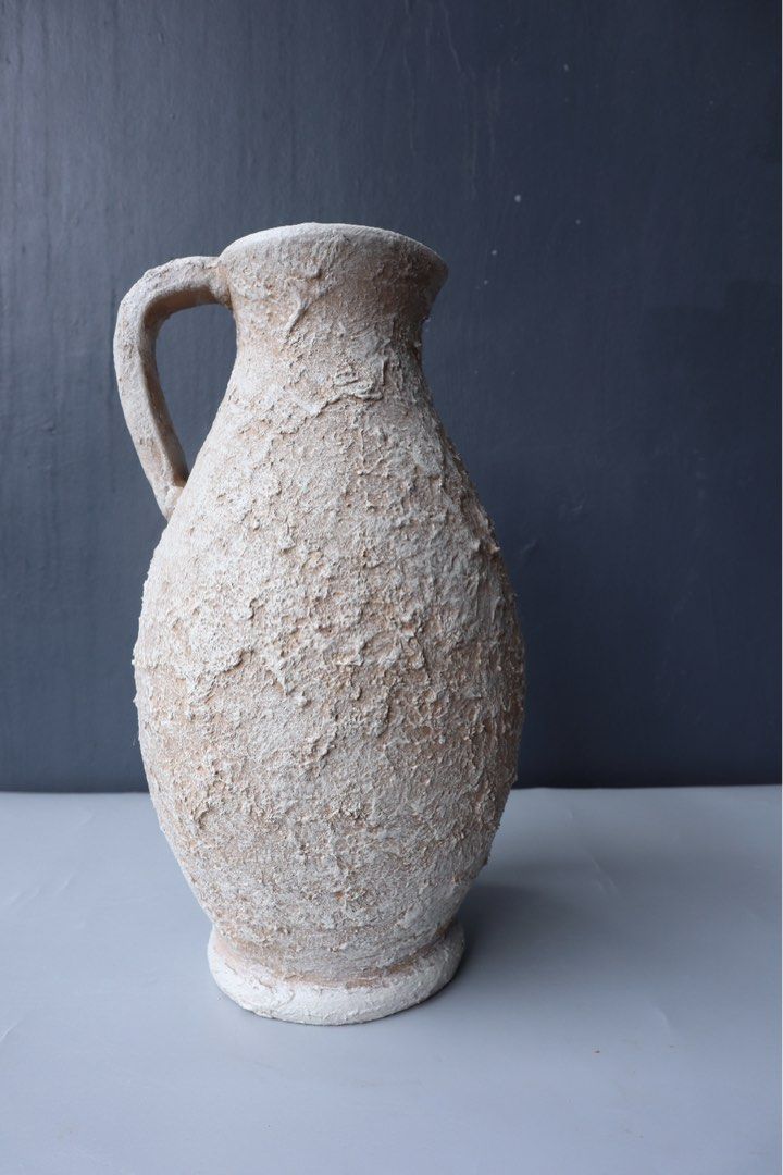 Rustic Clay Jar on Carousell