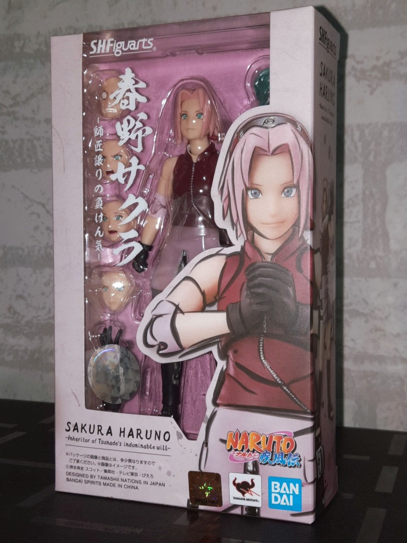 Sakura Haruno Inheritor of Tsunade's Indominable Will (Naruto Shippuden)  S.H.Figuarts by Bandai, Hobbies & Toys, Toys & Games on Carousell