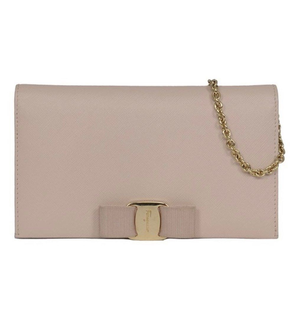 Ferragamo miss vara wallet on chain best sale