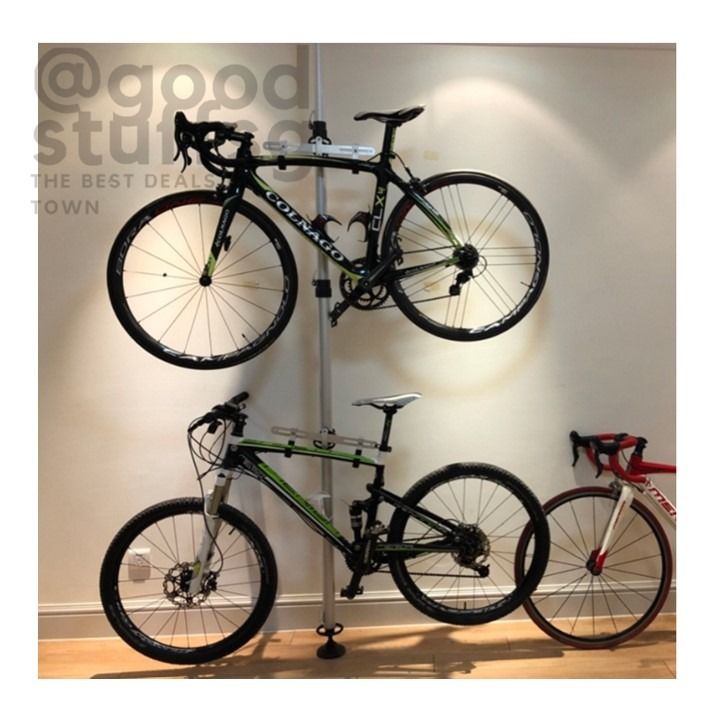 Floor to ceiling bike storage online