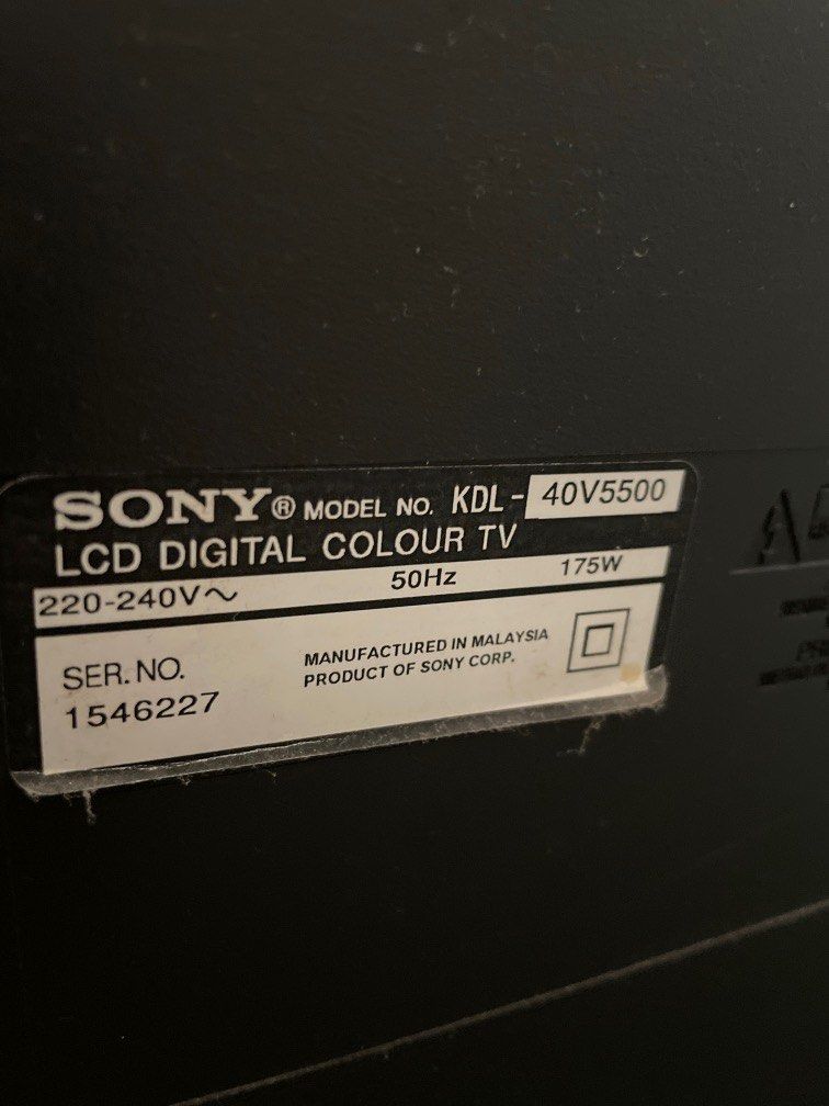 Sony TV, 家庭電器, 電視 & 其他娛樂, 電視 Carousell