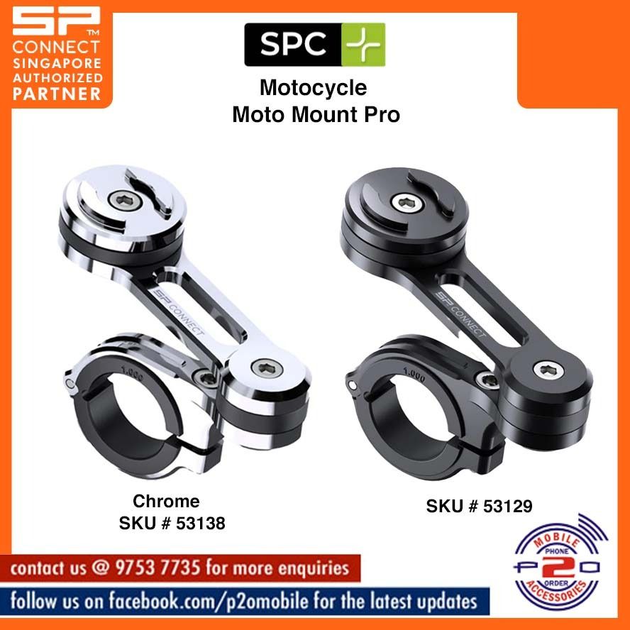 SP Connect Moto Mount Pro Chrome