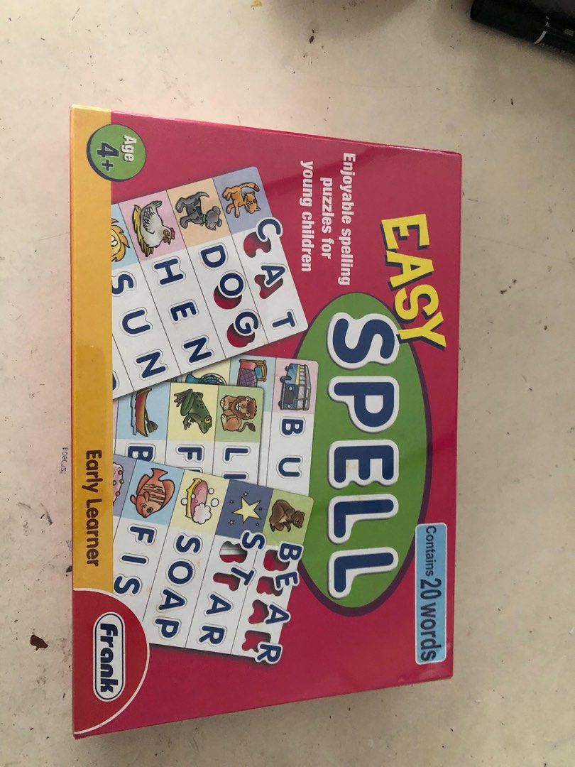 Spelling game for young children, Hobbies & Toys, Toys & Games on Carousell