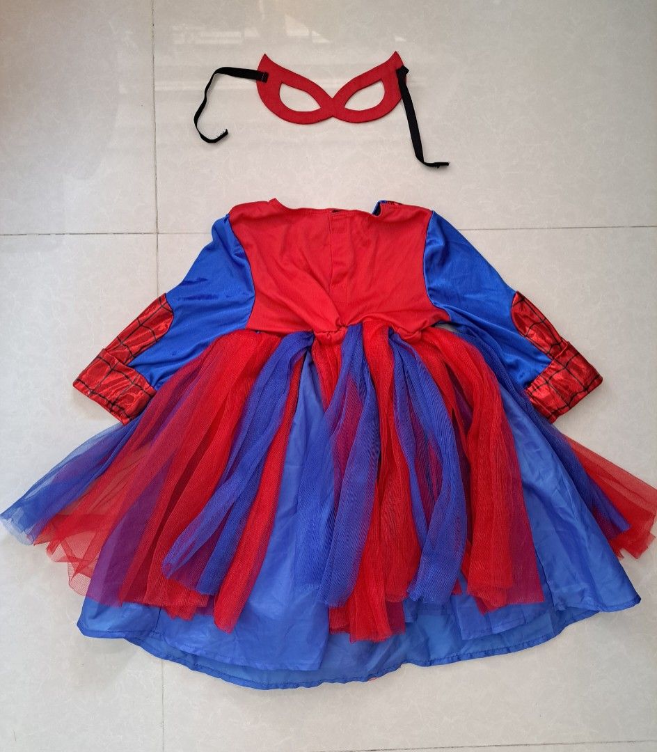 Tesco spider girl costume hot sale