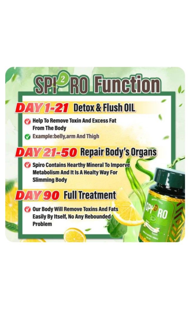 Spiro Chewable Tablets for Weight Loss, Health & Nutrition, Health