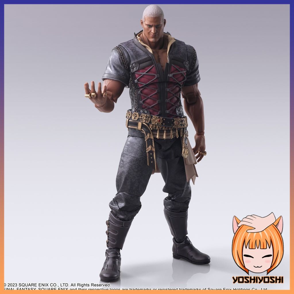 SQUARE ENIX Final Fantasy XVI Bring Arts Hugo Kupka Painted action figure