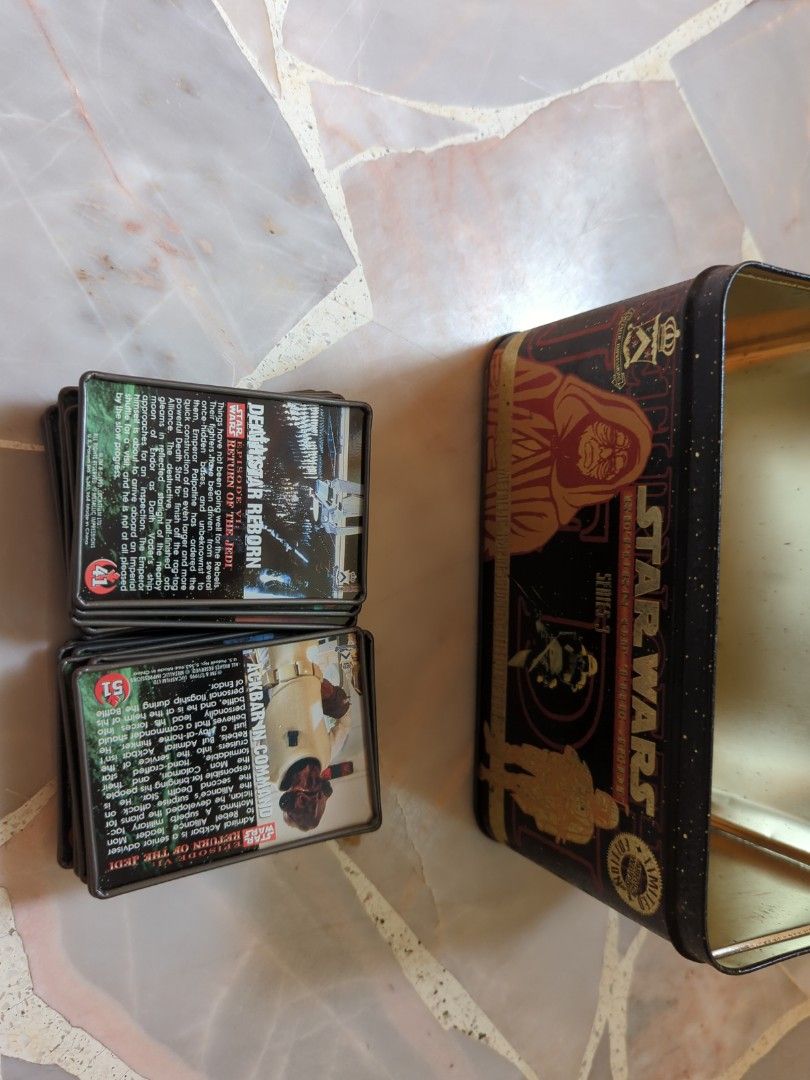 Star wars metallic impressions collector cards deals