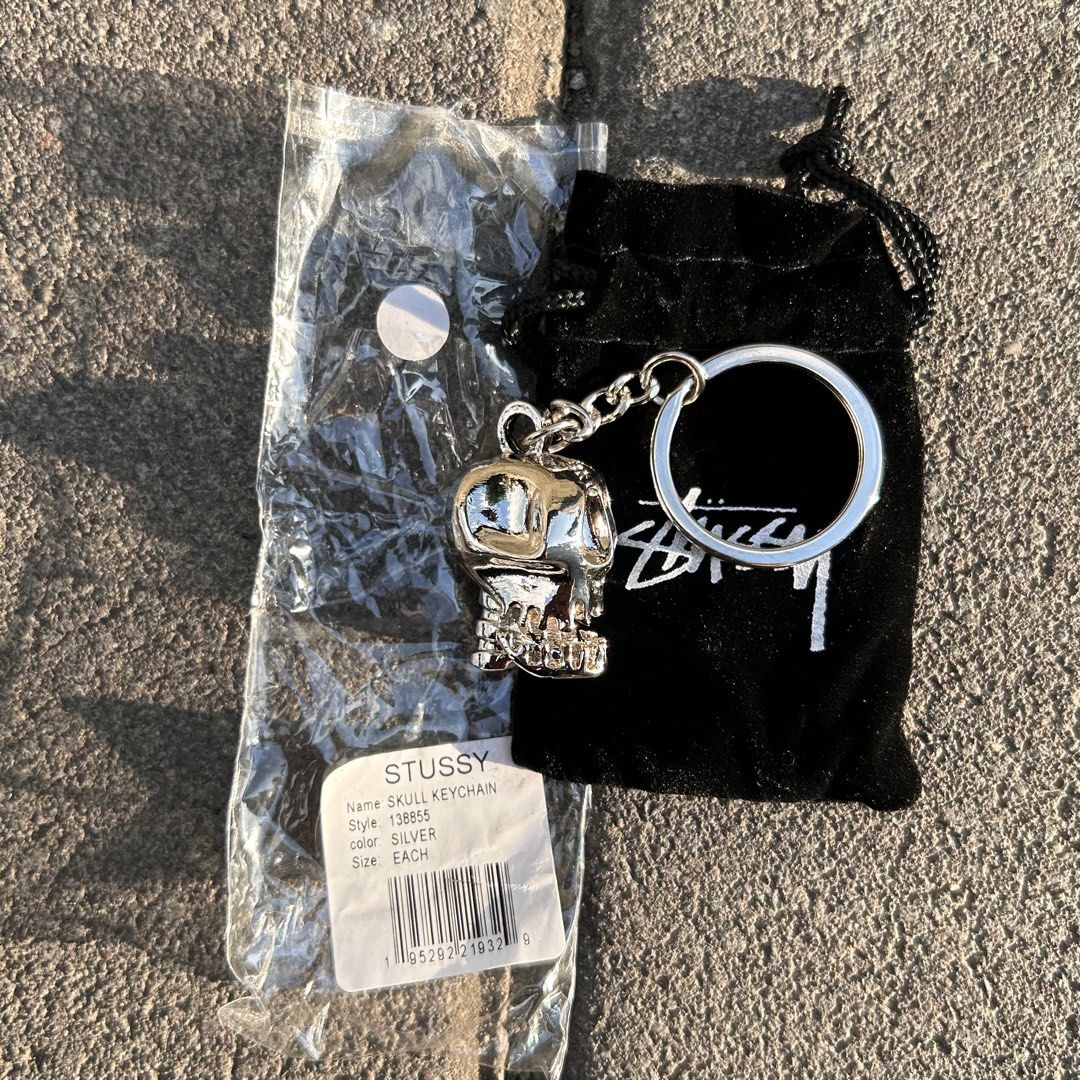 Stussy Skull Key Chain (not carhartt, supreme, neighborhood, cavempt, brain  dead, noah, palace, pleasure, babylon, dominate, zodiac jakarta)