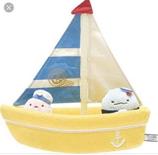 Sumikko Gurashi 2015 Tokage Pearl Sailor Boat Set New No tag