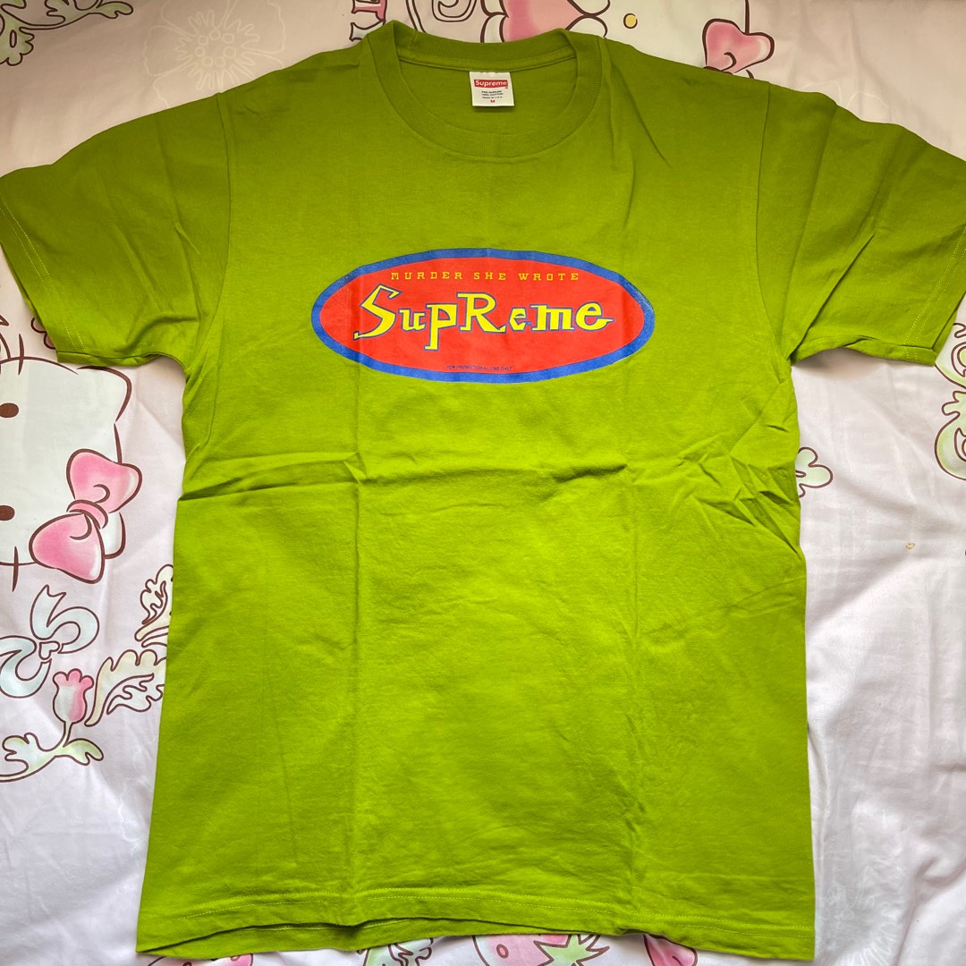 Supreme Tee Made in USA Size M, 男裝, 上身及套裝, T-shirt、恤衫