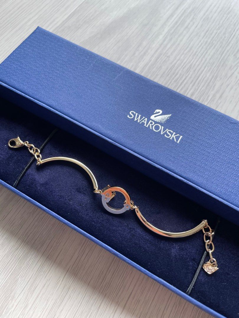Swarovski geometric bangle 2025