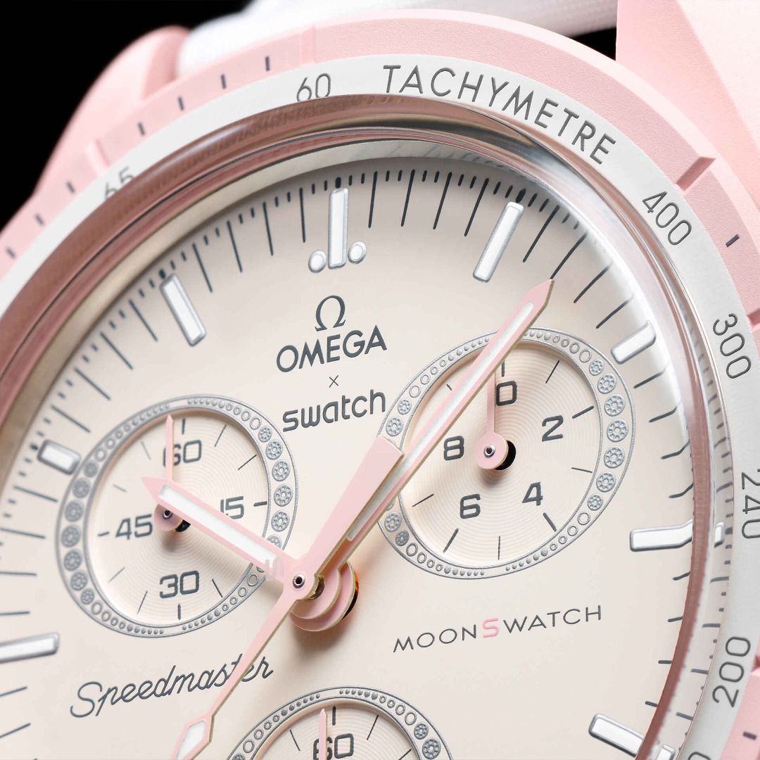 swatch x omega moonswatch venus 金星, 名牌, 手錶- Carousell