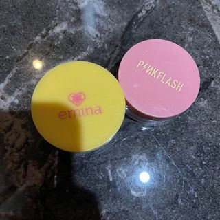 (TAKE ALL) Bedak Powder Emina Pink Flash