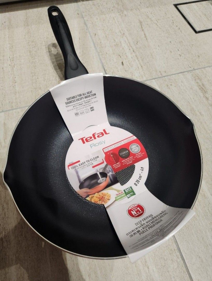 Tefal Easy Cook & Clean Non-Stick Crepe Pan 25 cm Suitable for All Heat  Sources Except Induction