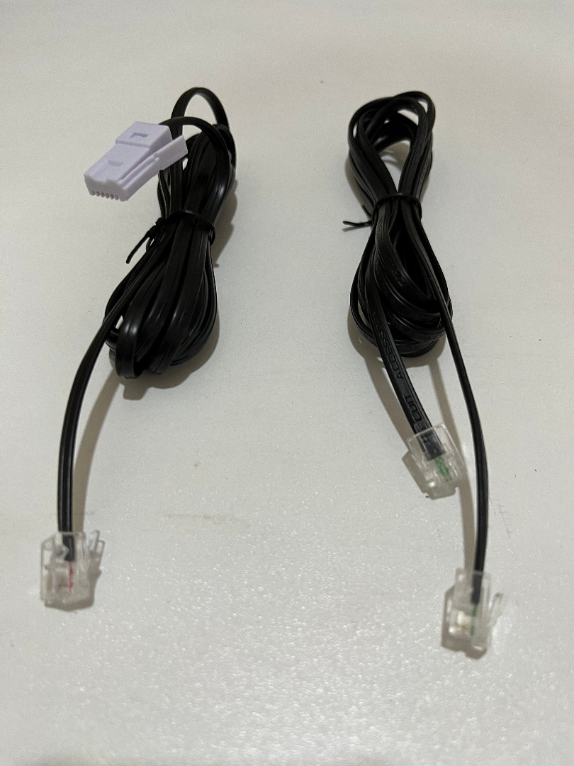 Telephone Cable Connectors 2 types, TV & Home Appliances, Electrical