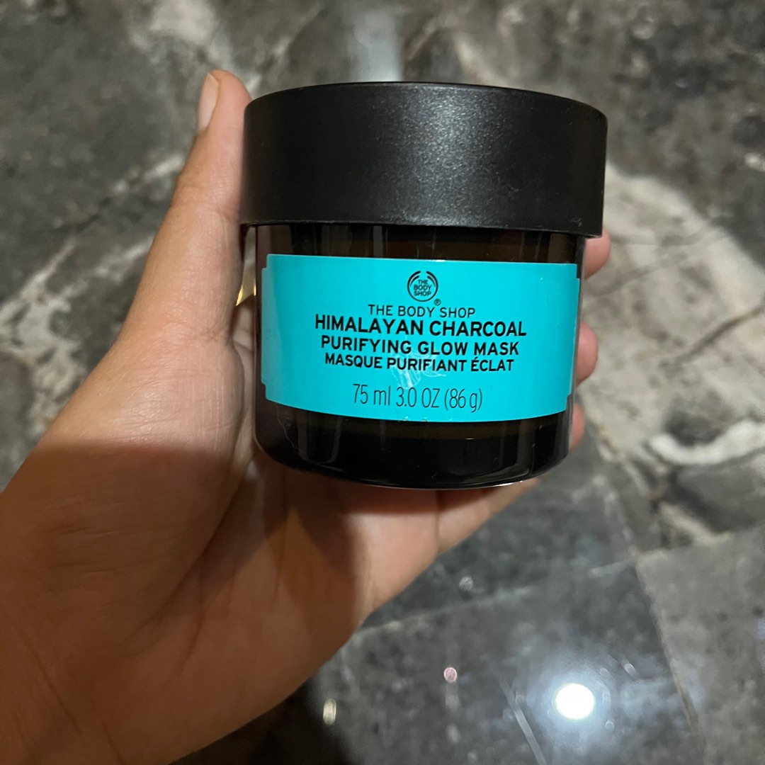 The Body Shop Himalayan Charcoal Mask on Carousell