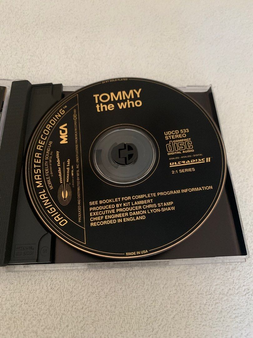 MFSLゴールドCD　THE WHO　 The Who - Tommy (MFSL Gold CD) – Hi-Fidelity