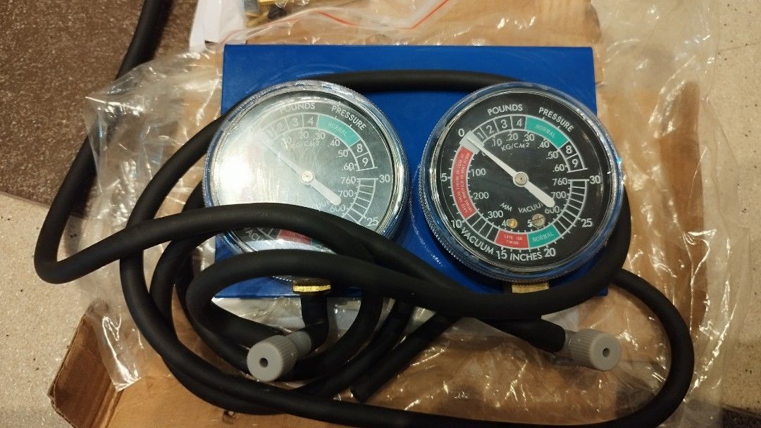 Throttle body carburettor vacuum gauge synchronizer tool, Motorcycles