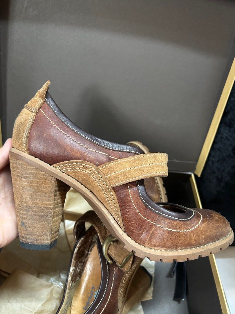 TIMBERLAND BOOTS HEELS Women s Fashion Footwear Boots on Carousell