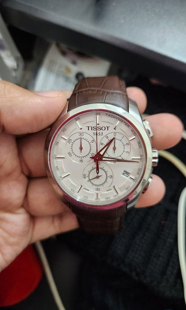 Tissot T classic couturier chronograph Men s Fashion Watches