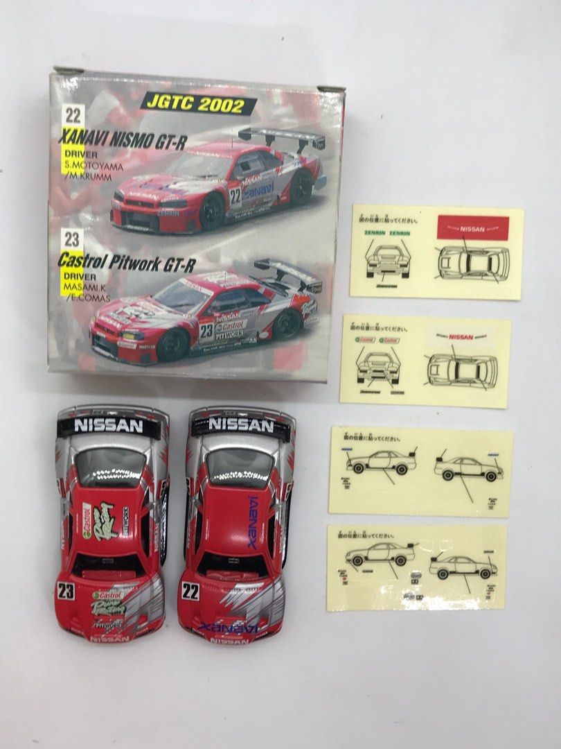 希少 Castrol Pitwork&Xanavi Nismo GT-R '02 TOMICA NISMO 2002 JGTC