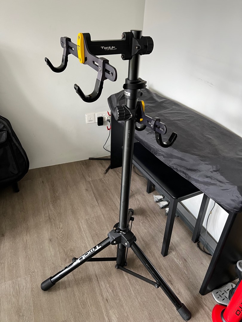 Two up hot sale bike stand