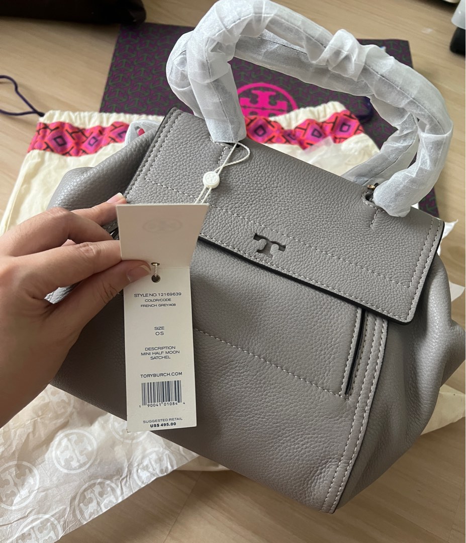 Tory burch mini outlet half moon satchel