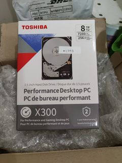 Toshiba X300 8TB  3.5" SATA HDD
