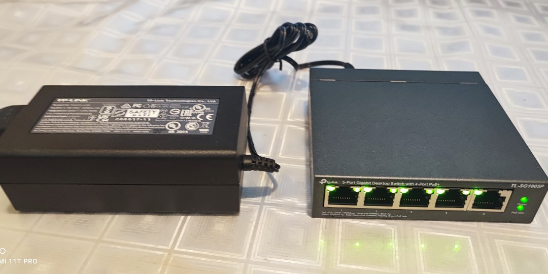TL-SG1005P, 5-Port Gigabit Desktop Switch with 4-Port PoE+