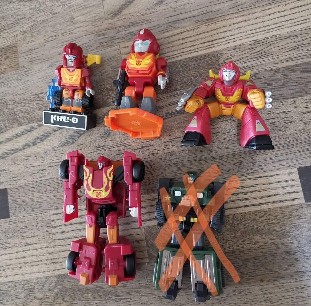 Transformers 變形金剛火棒洛迪文hot rod rodimus legend class figure 公仔Kreo 積木, 興趣