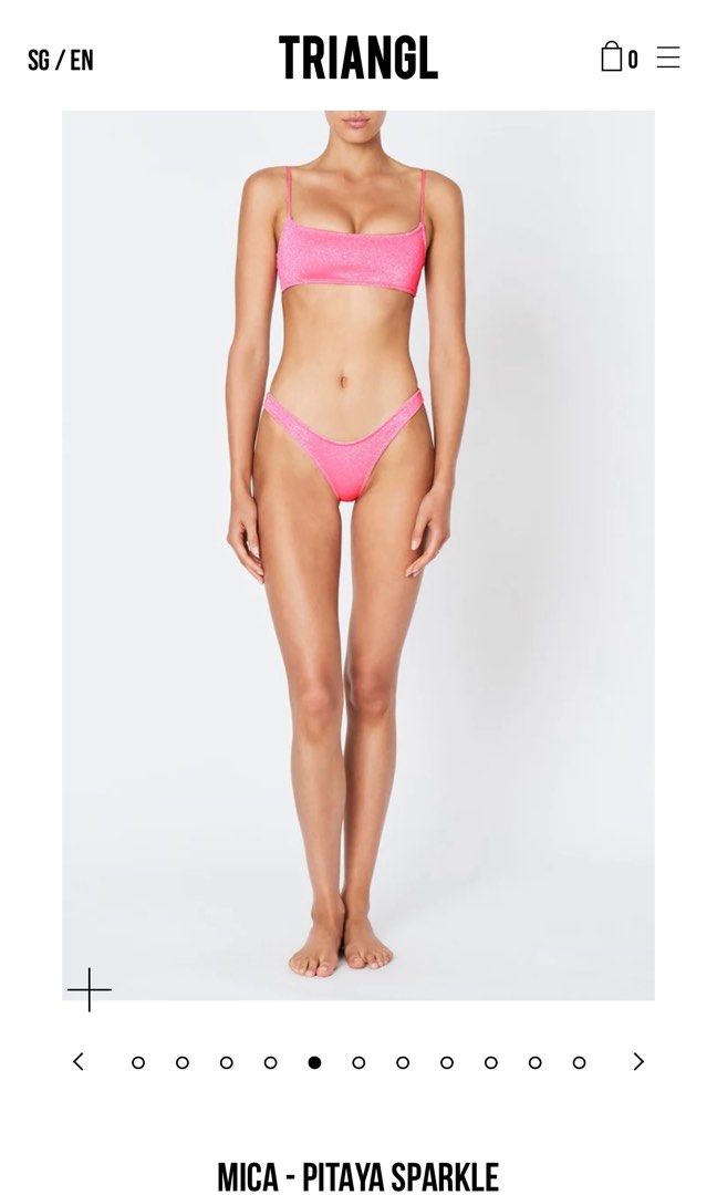 Triangl Mica Blush bikini - XXS, Women's Fashion, Swimwear, Bikinis &  Swimsuits on Carousell