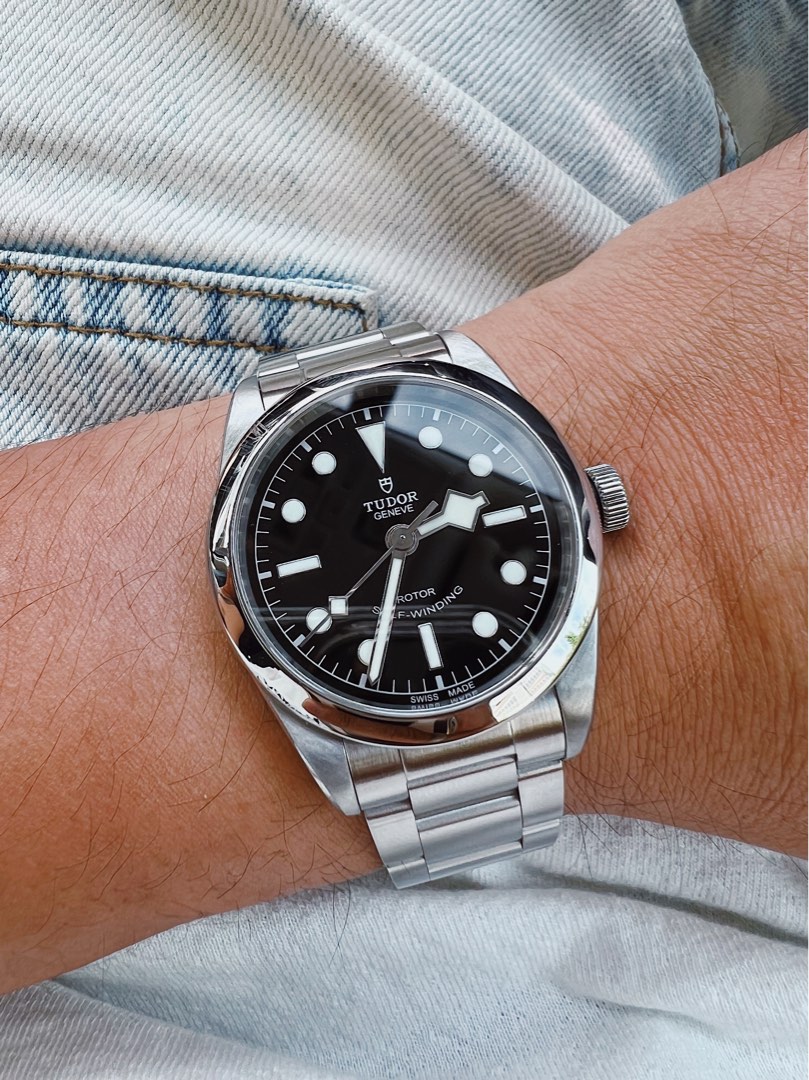 Tudor black best sale bay 36 used