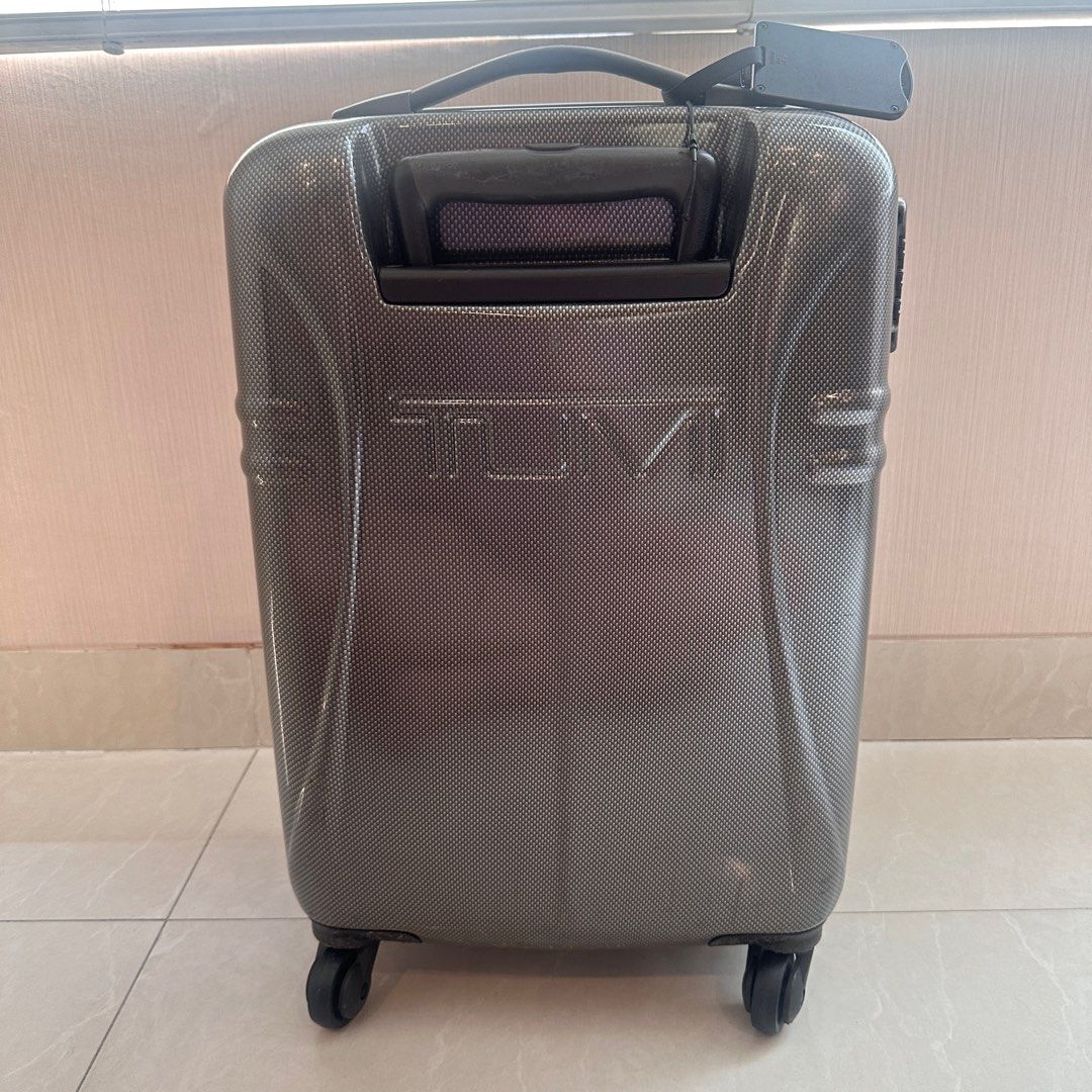 TUMI Luggage International Hard Side Carry On Suitcase 28220 Cabin Grey 32X45X19.5cm Koper