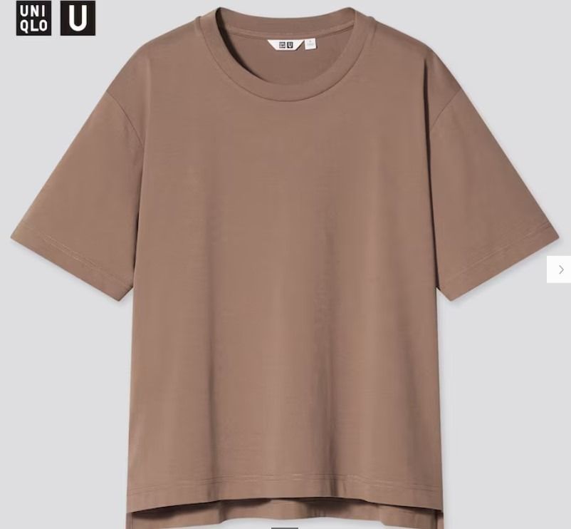 airism cotton crew neck short sleeve t shirt