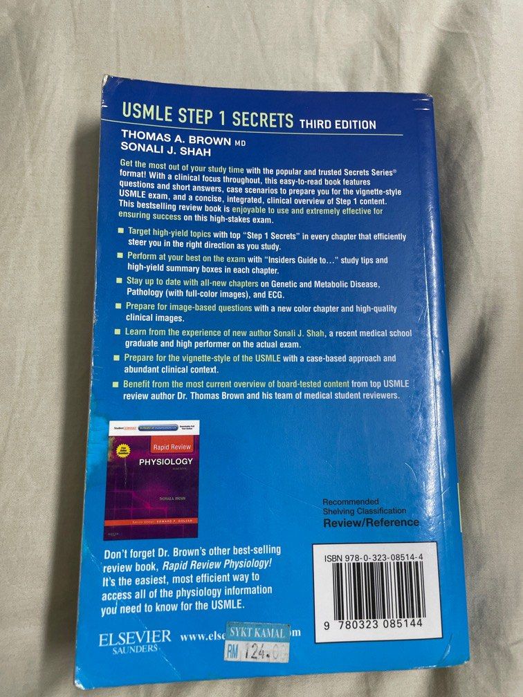 USMLE STEP 1 questions with explanations third edition, Hobbies & Toys ...