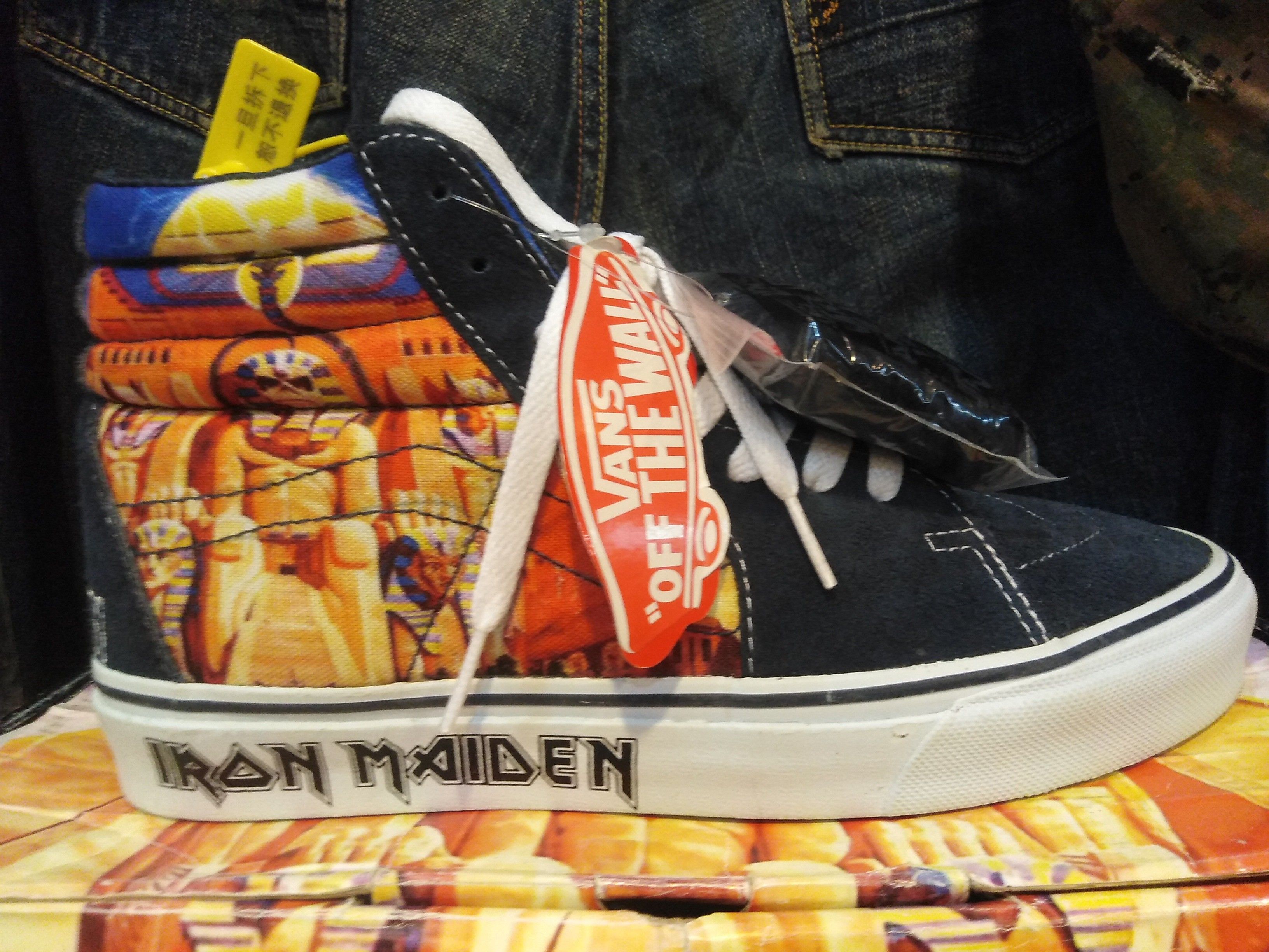 Vans de iron maiden hotsell