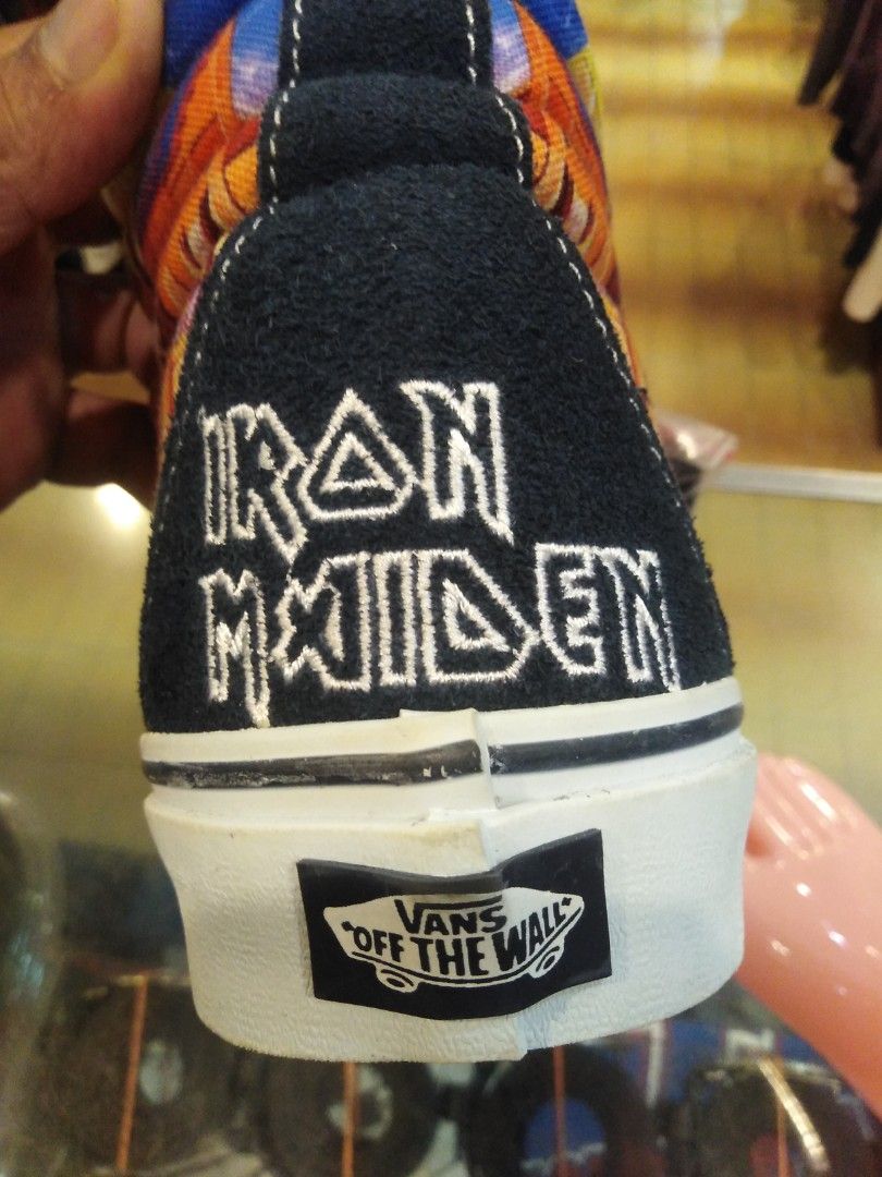 Tenis vans iron maiden online