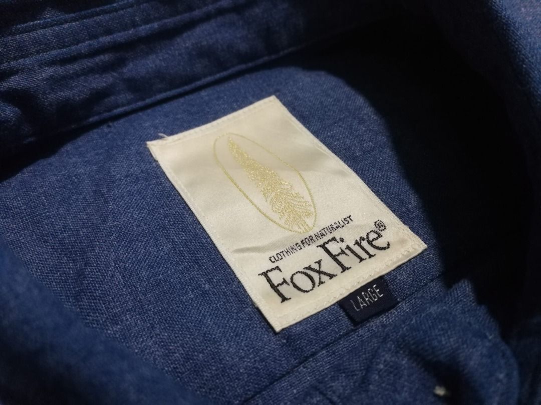 Vintage Fox Fire outdoor clothing L Men s Fashion Tops Sets Formal Shirts on Carousell