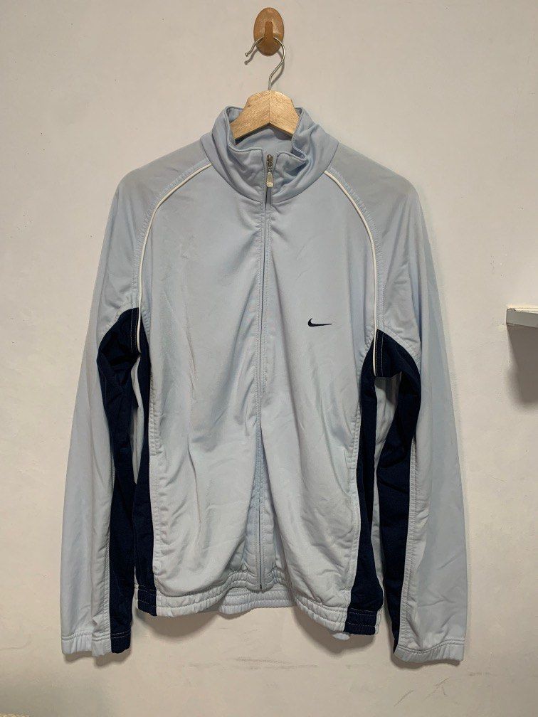 VINTAGE NIKE BABY BLUE TRACK SUIT JACKET