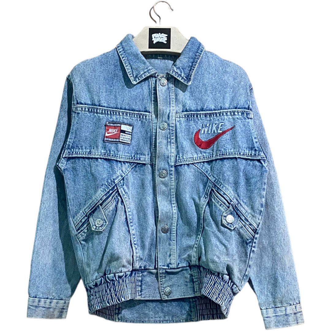 Vintage Nike Denim Jacket Men s Fashion Coats Jackets and