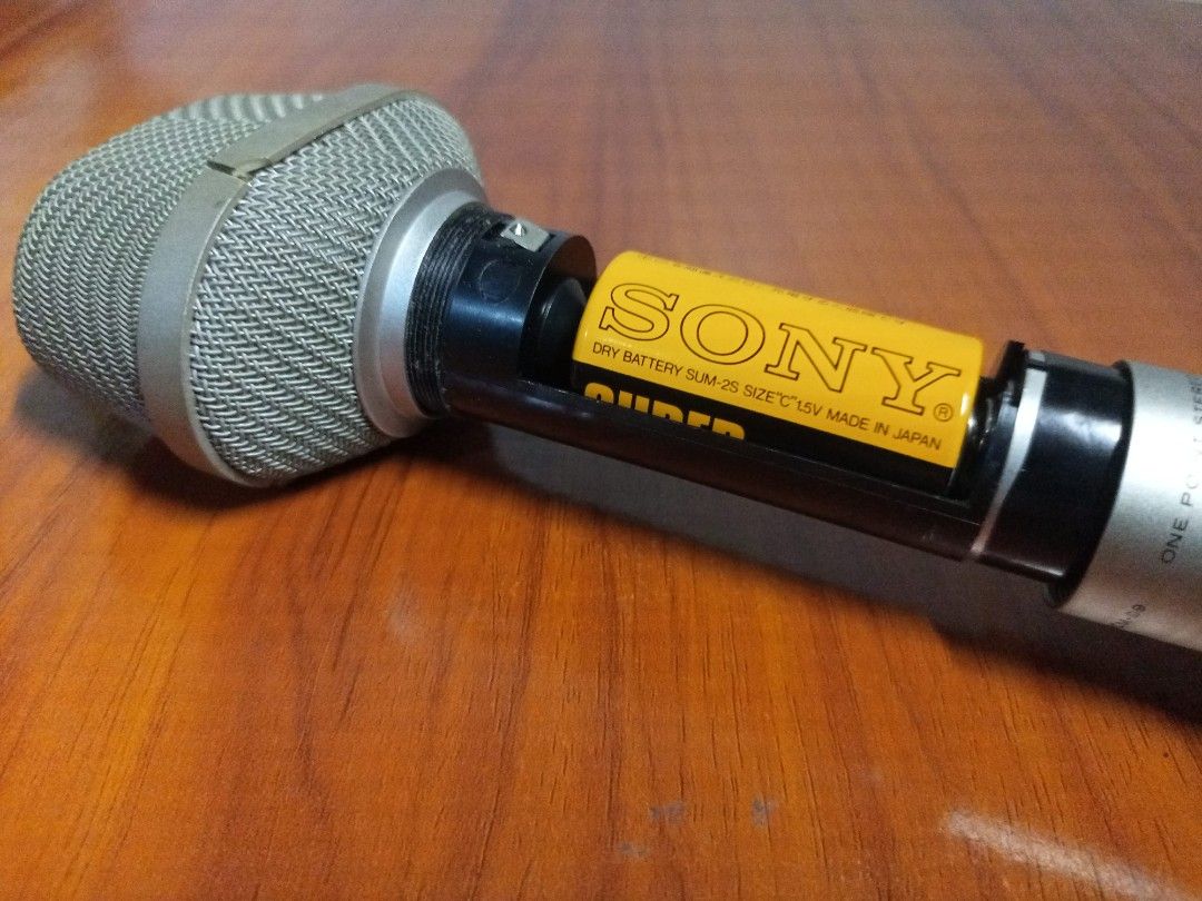 SONY STEREO MICROPHONE E C M-99 One Point Condenser Japon, Microphone de  studio rétro plaqué argent, Accessoires radio audio Mikrofon -  France