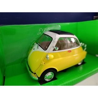 Toy Car Welly Bmw BMW Isetta Blue White NEX Models 1/18 Diecast Model Car Welly