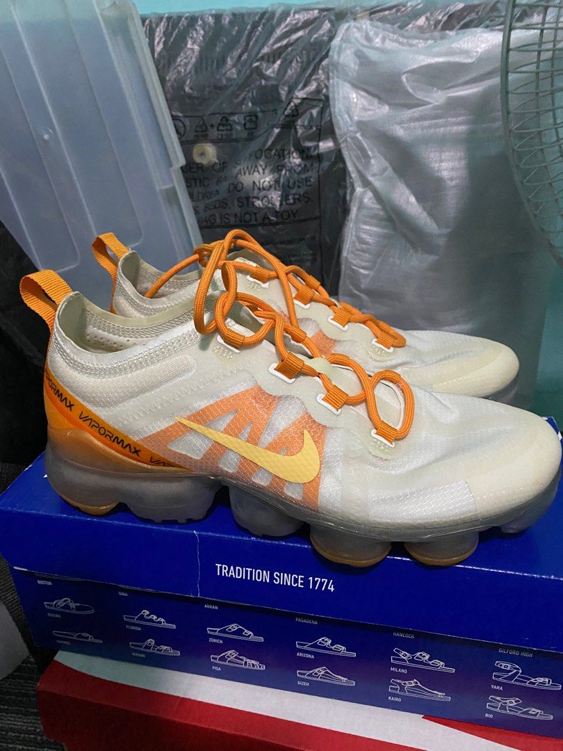 Womens discount vapormax orange