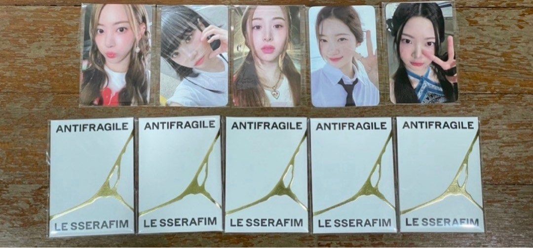 WTS Albums Sealed and Unsealed Kim Minju Jo Yuri Lesserafim le sserafim